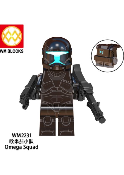Tek Satış Yıldız Savaşı Figürleri Yapı Taşları Storm Trooper Kaptan Komutanı Omega Kadro Sev Gregor Çocuk Boys Hediye Oyuncaklar WM6124 Için Tuğlaları Birleştirin (Yurt Dışından) indirimleri