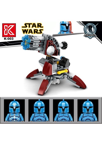 Pinshang Star Wars Serisi Uyumlu Yapı Taşları Oyuncaklar (Yurt Dışından)