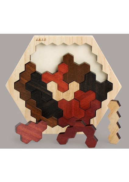 Komik Ahşap Tangram D Geometrik Şekil Bulmaca Oyunu Blokları Oyuncak Çocuklar Için (Yurt Dışından) fırsatları