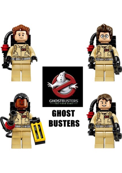 Pinshang Hayalet Avcıları Minifigures Yapı Taşları Montajlı Eğitici Oyuncaklar Doğum Günü (Yurt Dışından) modelleri