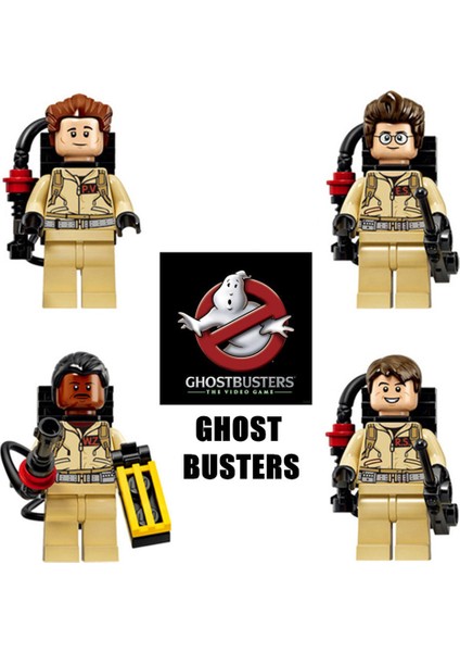 Pinshang Hayalet Avcıları Minifigures Yapı Taşları Montajlı Eğitici Oyuncaklar Doğum Günü (Yurt Dışından) indirimleri