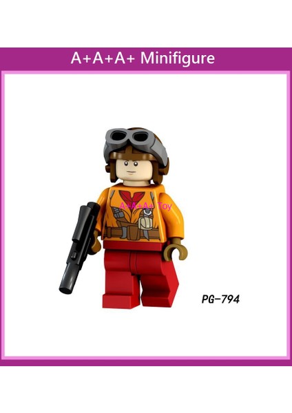 Minifigures PG8115 Star Wars Master Luke Han Solo Yoda Jr. Yapı Taşları Oyuncakları 颜色:PG796 (Yurt Dışından)