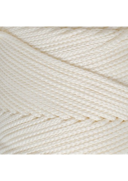 Polyester Soft Macrame Krem El Örgü Ipi - LM003 - 34427 fiyatları