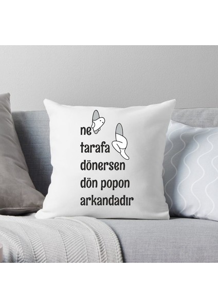 Ne Tarafa Dönersen Dön... Kırlent