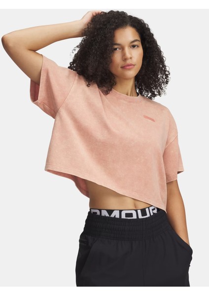 Ua Heavyweight Wash Short Sleeve Tişört