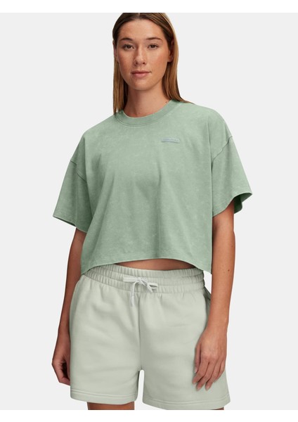 Ua Heavyweight Wash Short Sleeve Tişört