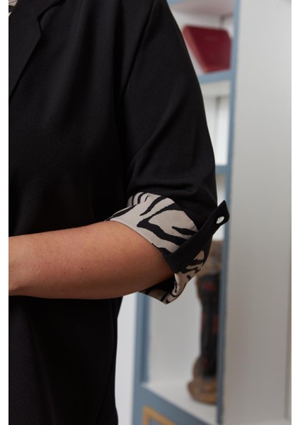 Büyük Beden Atlet Ceket Ikili Takım Siyah fiyatları