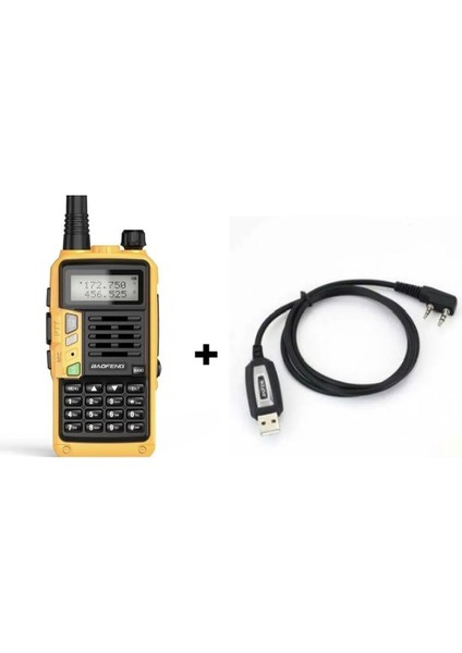 Uv-S9 Plus Sarı Programlama Kablosu V2