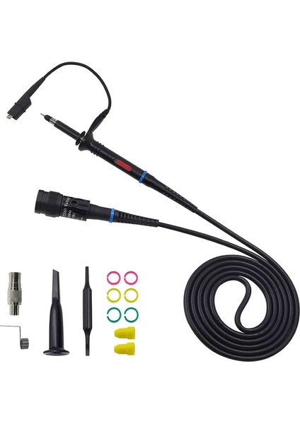 P2200 Osiloskop Probu 200MHZ X1 X10 Kazanç Anahtarlı Bnc Soket Dc 300 / 600V Catıı Bnc 1 Metre Kablo Skop Rigol Owon