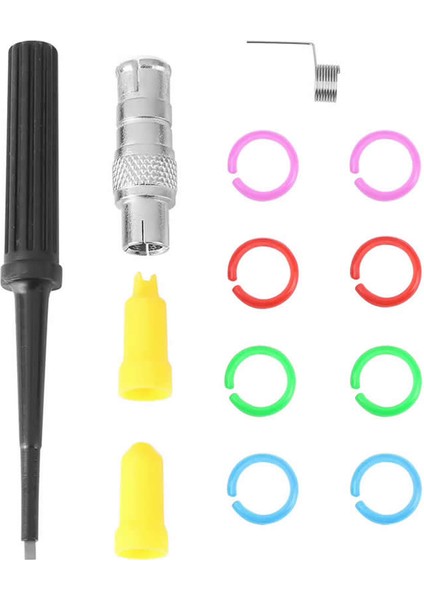P2200 Osiloskop Probu 200MHZ X1 X10 Kazanç Anahtarlı Bnc Soket Dc 300 / 600V Catıı Bnc 1 Metre Kablo Skop Rigol Owon