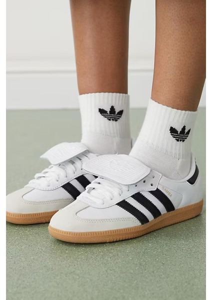 Samba Leather Sneaker Unisex Hakiki Deri Günlük Spor Ayakkabı Beyaz Siyah fiyatları