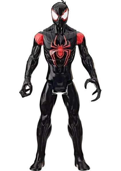 Marvel Spider-Man Venom Vs Titan Hero Series Miles Morales Aksiyon Figürü