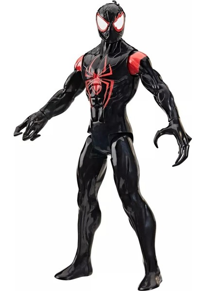 Marvel Spider-Man Venom Vs Titan Hero Series Miles Morales Aksiyon Figürü