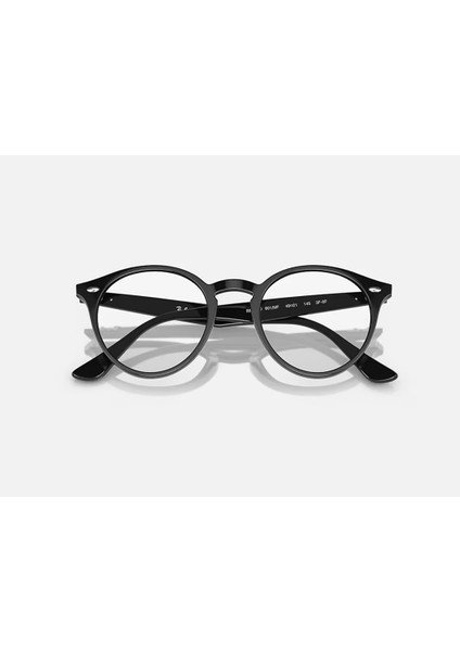 RB2180-601MF Unisex Güneş Gözlüğü Yuvarlak Fotokromik Cam Siyah Kemik Çerçeve