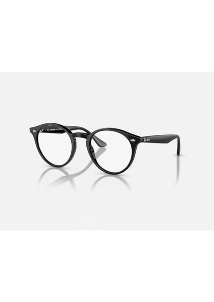 RB2180-601MF Unisex Güneş Gözlüğü Yuvarlak Fotokromik Cam Siyah Kemik Çerçeve