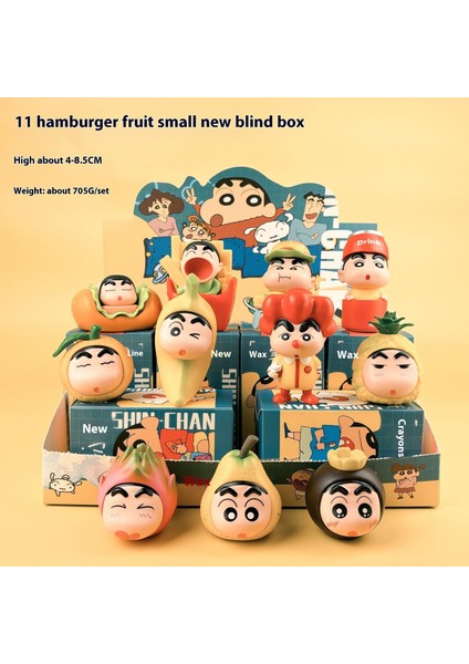 Crayon Shin-Chan Komple Model Süs Seti Anime Hediye Bebekleri (Yurt Dışından)