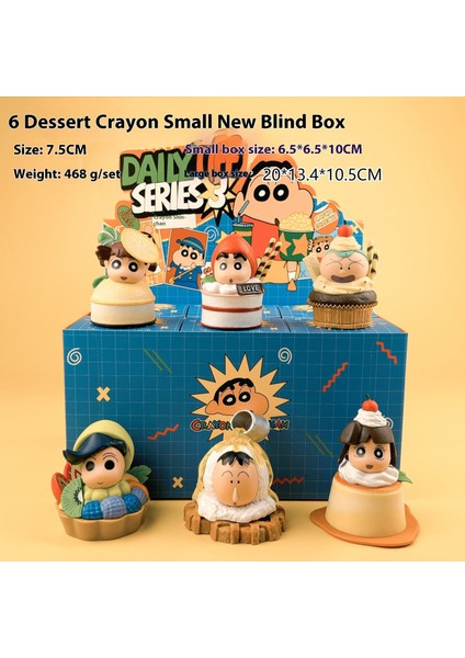 Crayon Shin-Chan Komple Model Süs Seti Anime Hediye Bebekleri (Yurt Dışından)