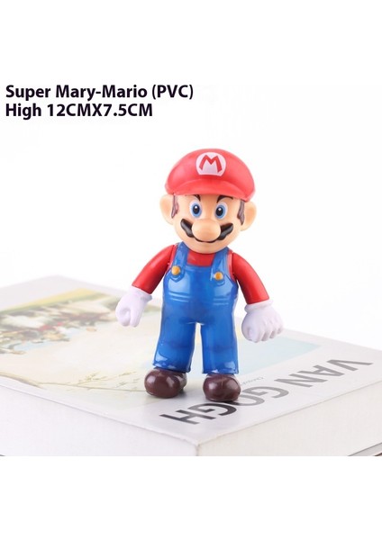 Süper Mario Mario Kutulu Set Figürleri (Yurt Dışından)