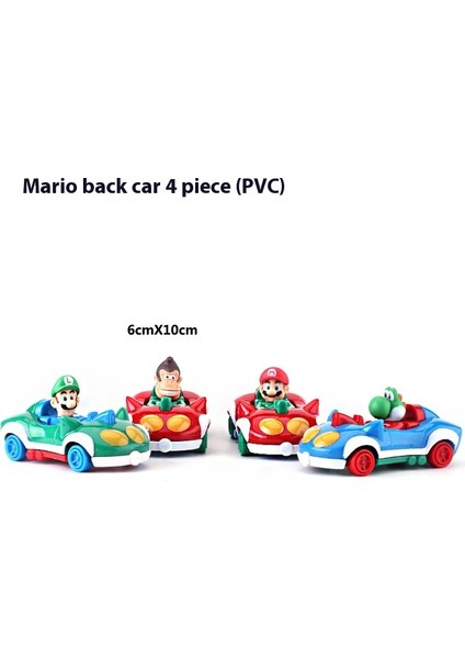 Süper Mario Mario Kutulu Set Figürleri (Yurt Dışından)
