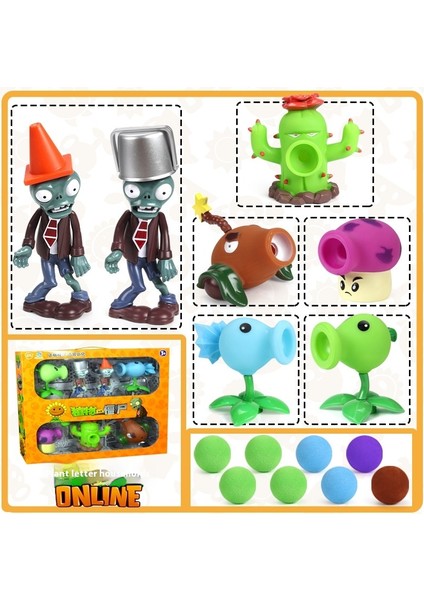 Plants Vs Zombies Oyuncak Figürleri Komple Hediye Seti (Yurt Dışından)