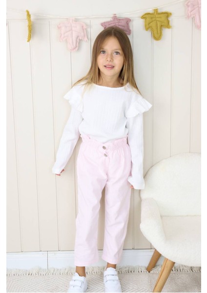 Dokuma Pantolonlu Kız Takım modelleri