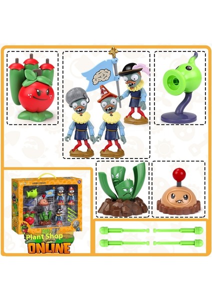 Plants Vs Zombies Oyuncak Figürleri Komple Hediye Seti (Yurt Dışından)