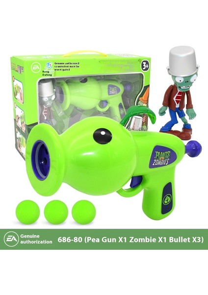 Plants Vs Zombies Oyuncakları Komple Hediye Seti Çıkarılabilir Model (Yurt Dışından)