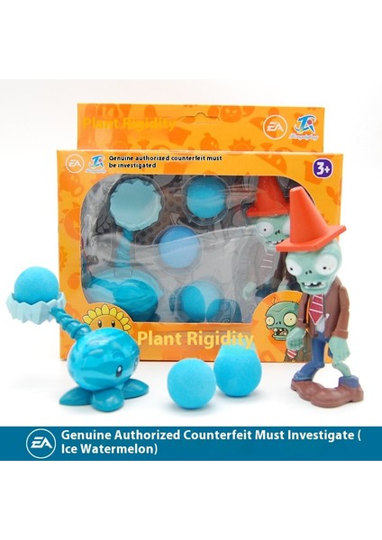 Plants Vs Zombies Oyuncakları Komple Hediye Seti Çıkarılabilir Model (Yurt Dışından)