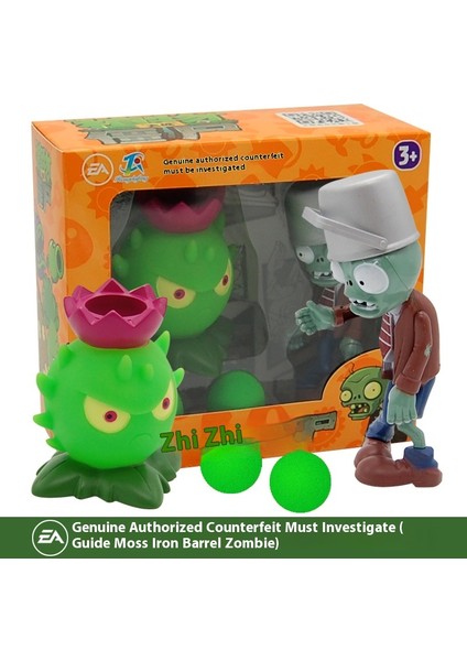 Plants Vs Zombies Oyuncakları Komple Hediye Seti Çıkarılabilir Model (Yurt Dışından)