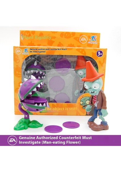 Plants Vs Zombies Oyuncakları Komple Hediye Seti Çıkarılabilir Model (Yurt Dışından)