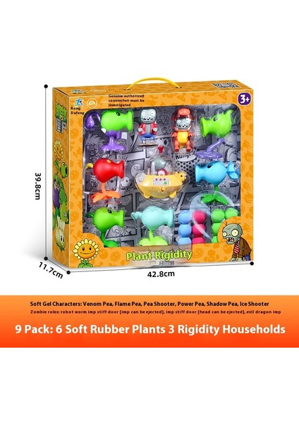 Plants Vs Zombies Oyuncakları Komple Anime Model Seti (Yurt Dışından)