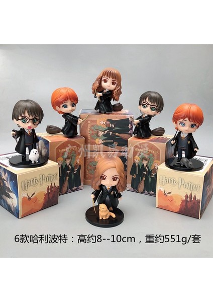 Harry Potter Büyücülük Akademisi Anime Süs Seti (Yurt Dışından)