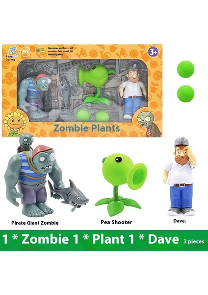 Plants Vs Zombies Oyuncakları Komple Anime Model Seti (Yurt Dışından)