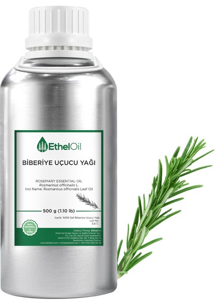 Biberiye Uçucu Yağı 500 gr