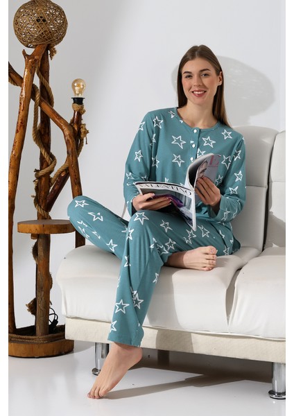 shop Patlı Uzun Kol Pijama Takımı