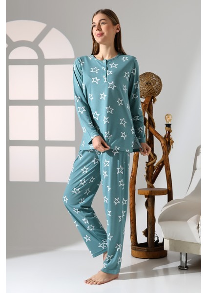 shop Patlı Uzun Kol Pijama Takımı