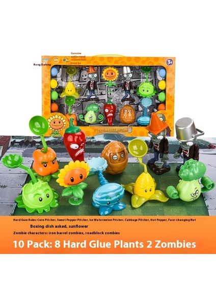 Plants Vs Zombies Oyuncakları Komple Anime Model Seti (Yurt Dışından)