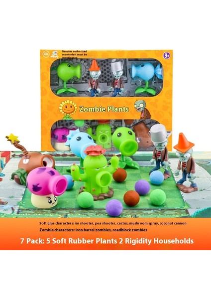 Plants Vs Zombies Oyuncakları Komple Anime Model Seti (Yurt Dışından)
