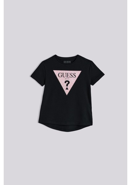Bg Store Kız Çocuk Siyah Tshirt