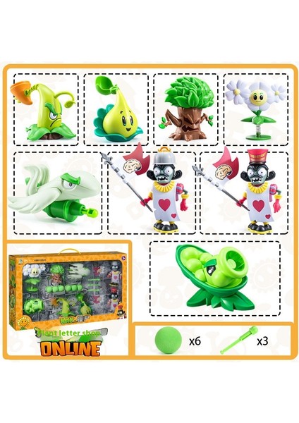Plants Vs Zombies Oyuncak Figürleri Komple Hediye Seti (Yurt Dışından)