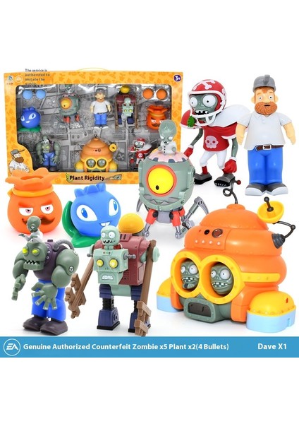 Plants Vs Zombies Oyuncakları Komple Hediye Seti Çıkarılabilir Model (Yurt Dışından)