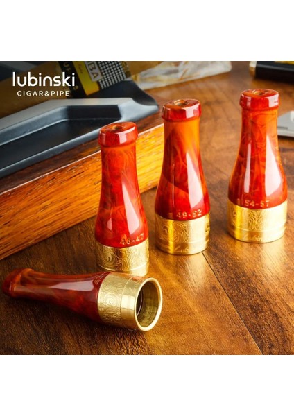 4'lü 4 Boy Puro Ağızlığı Kahve-Gold (42-57 Ring) fırsatları