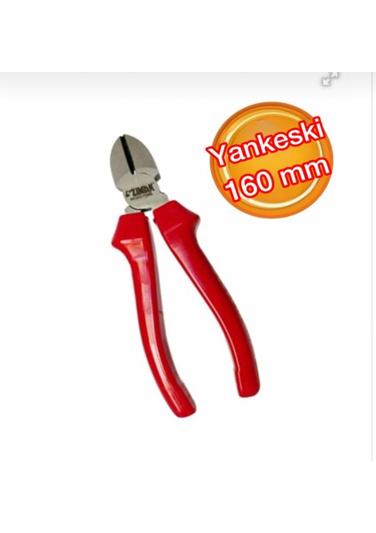 Çok Amaçlı Ergonomik Plastik Saplı Yan Keski 160 mm