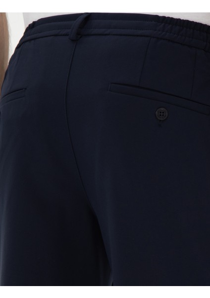 Erkek Lacivert Kumaş Pantolon 50305397-VR033