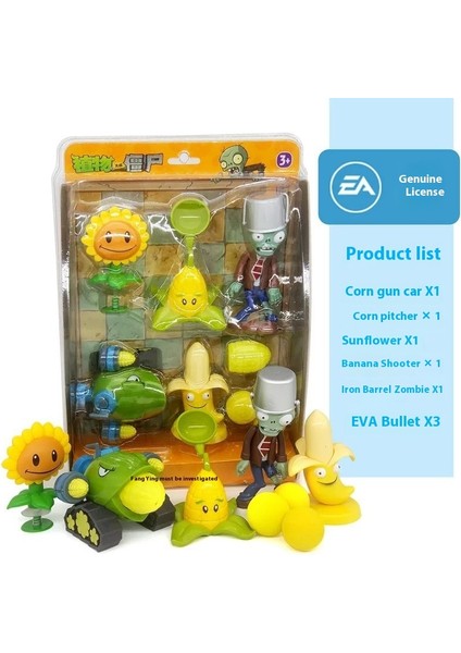 Plants Vs Zombies Oyuncakları Komple Çizgi Film Bebek Hediye Seti (Yurt Dışından)