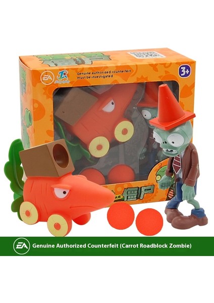 Plants Vs Zombies Oyuncakları Komple Hediye Seti Çıkarılabilir Model (Yurt Dışından)