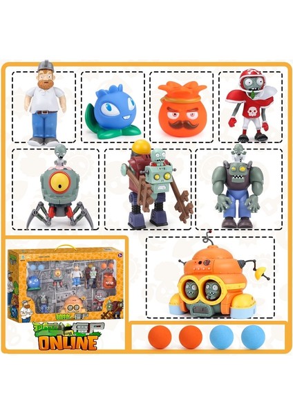 Plants Vs Zombies Oyuncak Figürleri Komple Hediye Seti (Yurt Dışından)