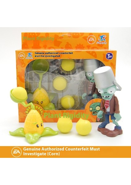 Plants Vs Zombies Oyuncakları Komple Hediye Seti Çıkarılabilir Model (Yurt Dışından)