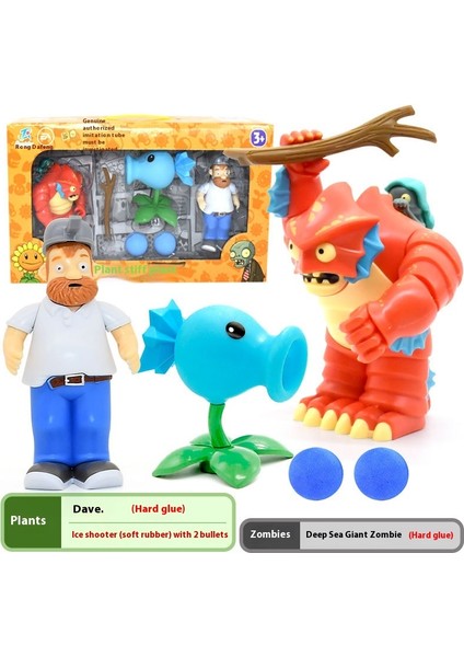 Plants Vs Zombies Oyuncakları Komple Hediye Seti Çıkarılabilir Model (Yurt Dışından)
