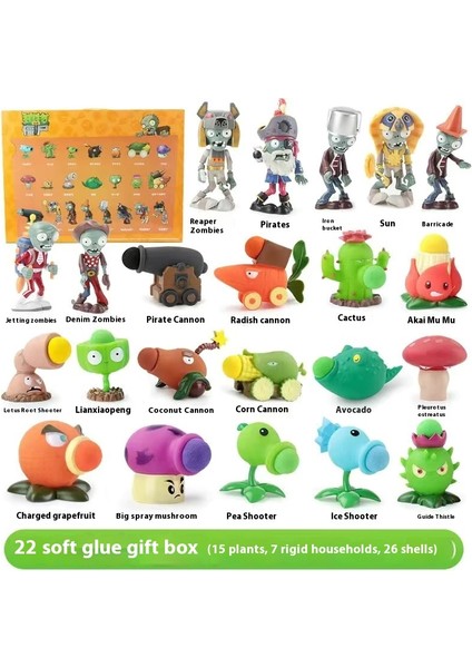 Plants Vs Zombies Oyuncak Figürleri Komple Hediye Seti (Yurt Dışından)